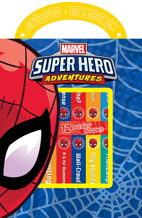 My First Library Superhero Adventures 12 Board Books Box Set By Marvel