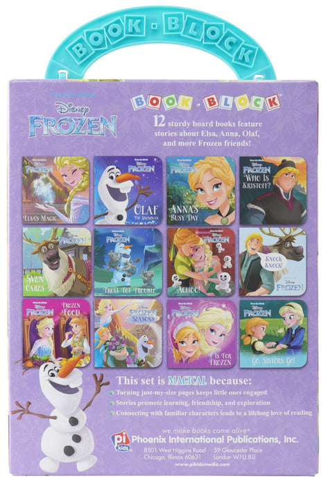 My First Library Frozen 12 Board Books Box Set By Disney