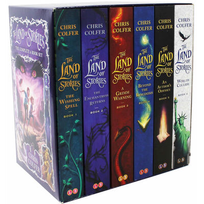 The Land Of Stories 6 Book Box Set By Chris Colfer