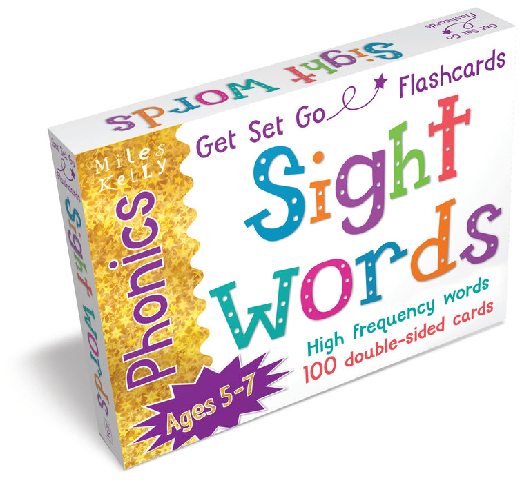Get Set Go Phonics Flashcards Sight a Word for EYFS 5-7 Years