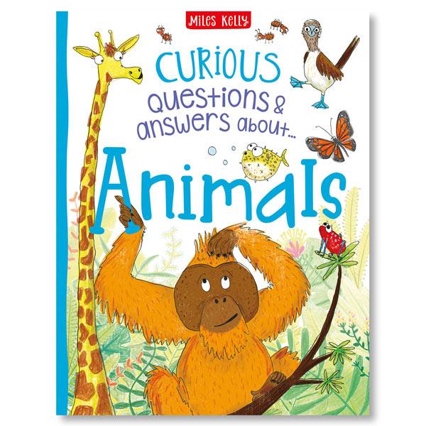 Miles Kelly Curious Questions & Answers About Animals Hardback Book