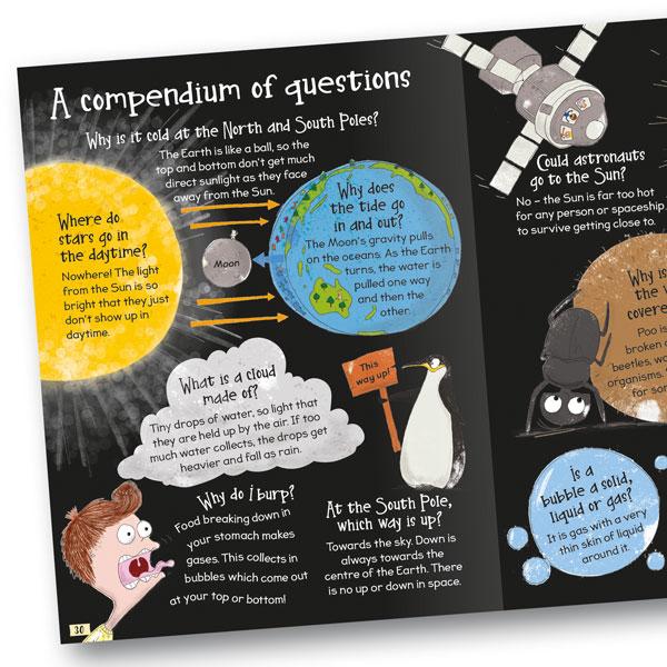 Miles Kelly Curious Questions & Answers About Science Hardback Book