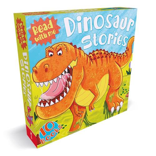 Read With Me Dinosaur Stories 10 Book Collection Set By Miles Kelly