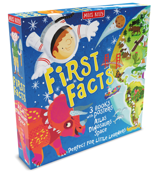 First Facts 3 Book Collection Set By Miles Kelly