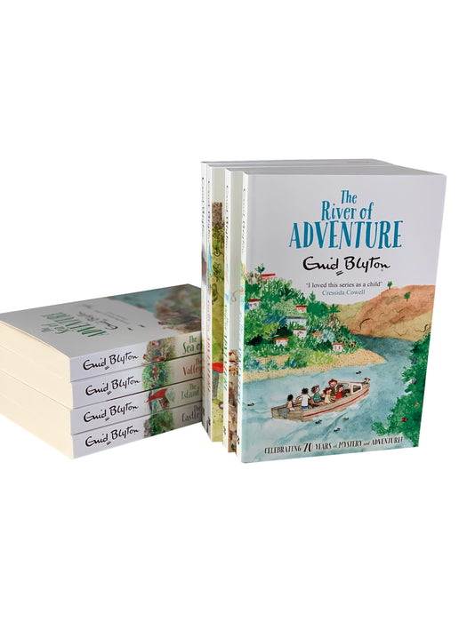 Enid Blyton Adventure Series Collection 8 Book Set