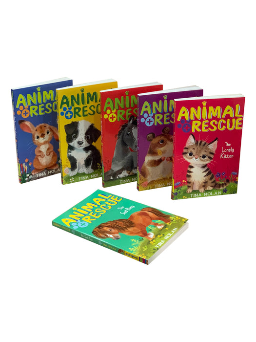 Animal Rescue 6 Book Collection Set By Tina Nolan