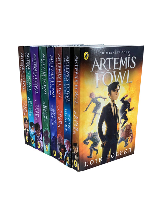 DAMAGED Artemis Fowl Series 8 Book Collection Set by Eoin Colfer DAMAGED