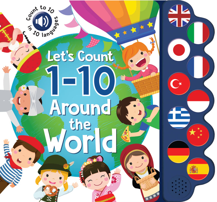 Little Genius Lets Count 1-10 Around the World Sound Book
