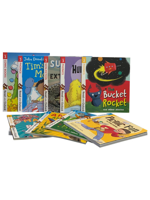Read with Oxford Stage 1-3 Biff Chip Kipper 9 Book Reading Pack