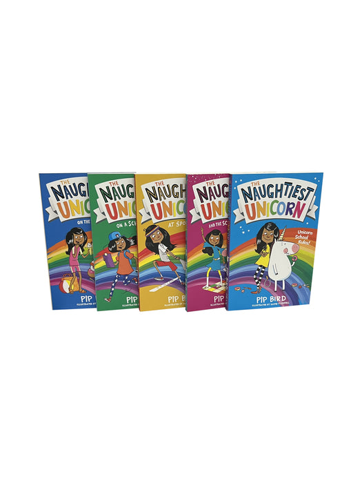 The Naughtiest Unicorn Series 5 Book Collection Set By Pip Bird