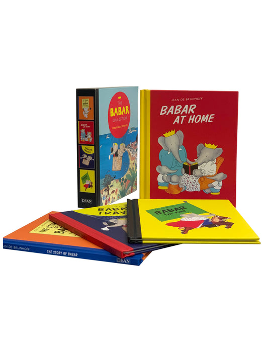 The Babar 4 Classic Stories Collection By Jean De Brunhoff