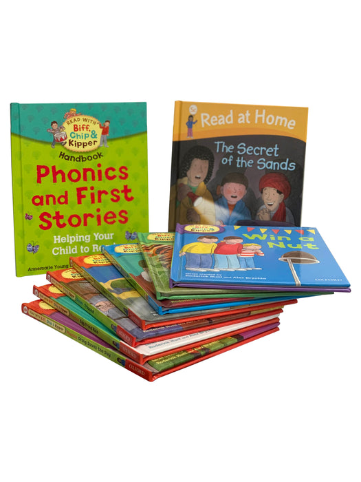 Oxford Reading Tree Read with Biff Chip Kipper Phonics & First Stories 9 Book Hardback Collection