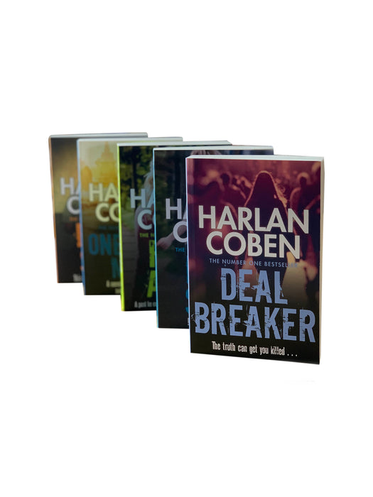 Myron Bolitar Series 5 Books Collection Set by Harlan Coben