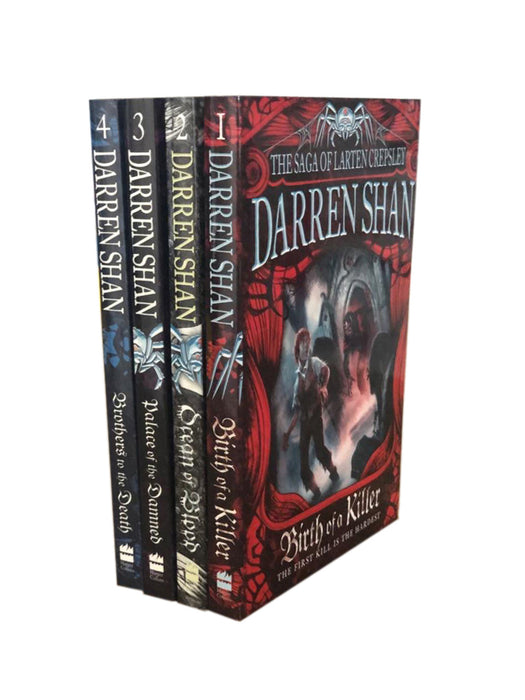 Darren Shan Series Collection: The Saga of Larten Crepsley 4 Books Set