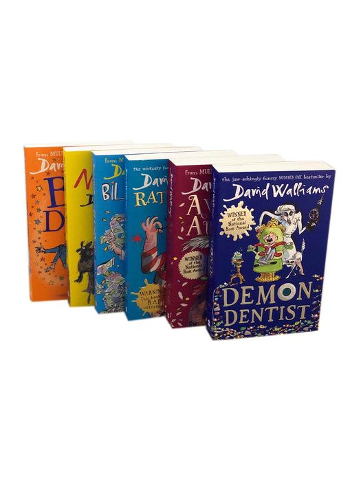 The World of David Walliams 6 Books Collection Set