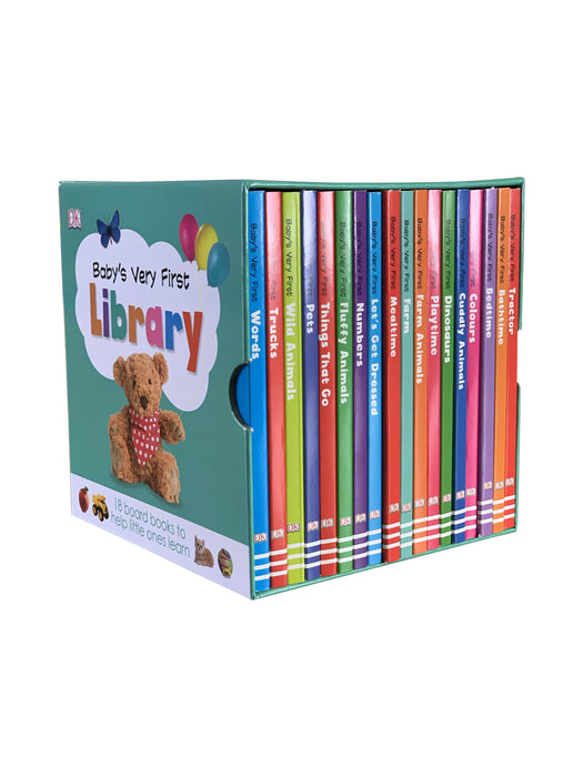 DK Baby's Very First Library 18 Board Book Collection