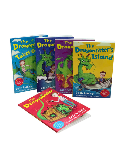 The Dragonsitter series By Josh Lacey 5 Book Collection Set