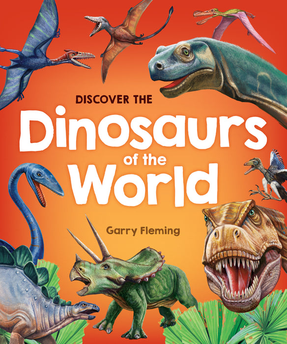 Dinosaurs of the World Book and Puzzle