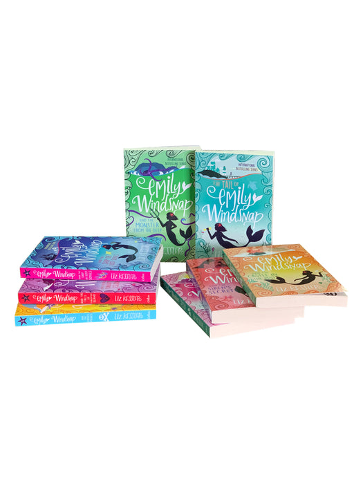 The Tail of Emily Windsnap Series 8 Books Box Collection Set by Liz Kessler