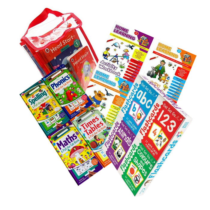 Home Learning EYFS and KS1 Bumper Collection,  Maths, Phonics, Flashcards