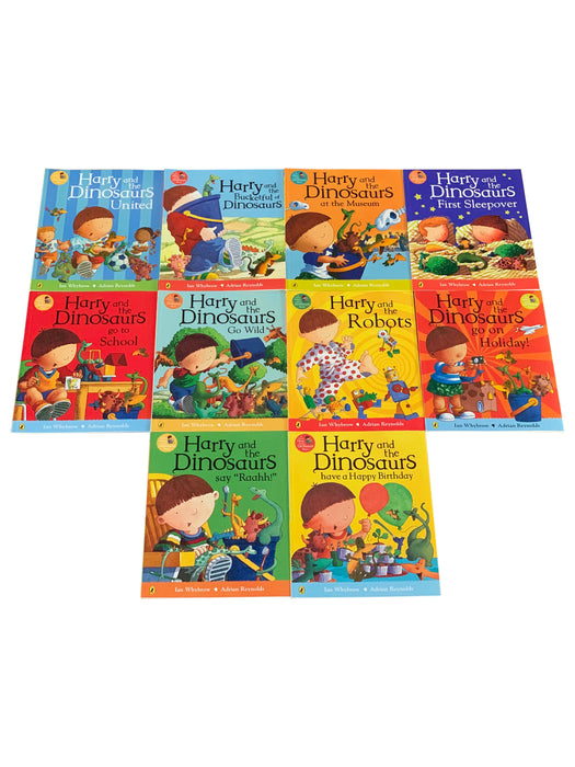 Harry and The Bucketful Of Dinosaurs 10 Book Collection by Ian Whybrow