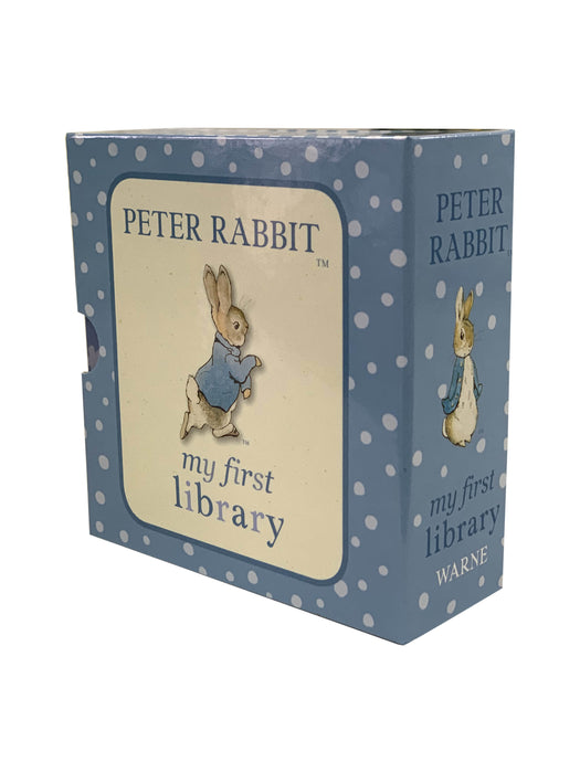 Peter Rabbit My First Library 4 Board Book Collection Set By Beatrix Potter