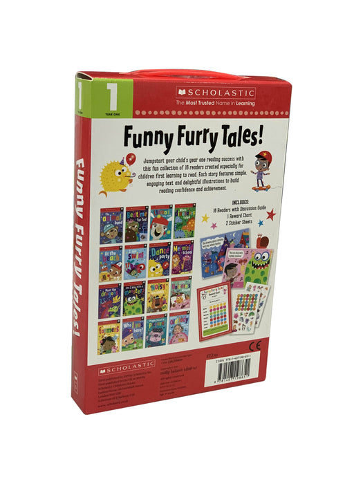 Early Learning Funny Furry Tales For Year one, 16 Readers Book Set