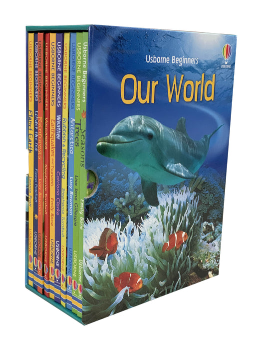 Usborne Beginners Our World 10 Book Collection Set