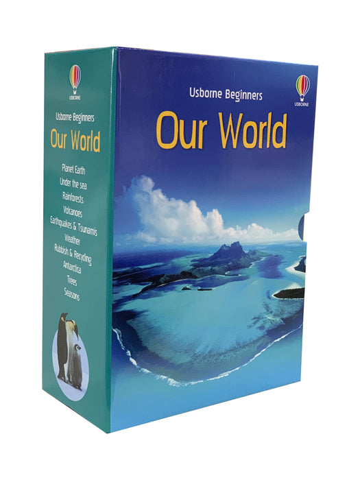 Usborne Beginners Our World 10 Book Collection Set