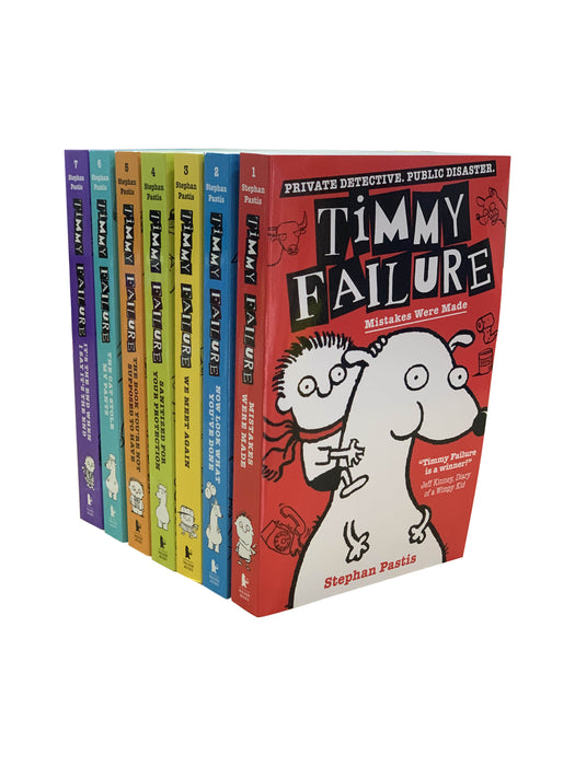 Timmy Failure Finally Great 7 Book Collection Set