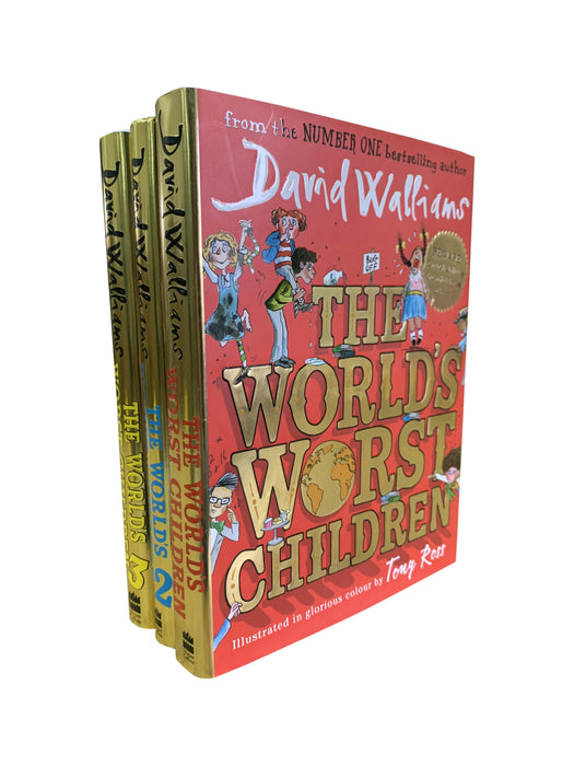 David Walliams: The World’s Worst Children 1, 2 & 3 Collection Set