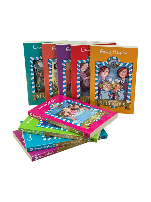 St Clare's 9 Book Collection Box Set By Enid Blyton