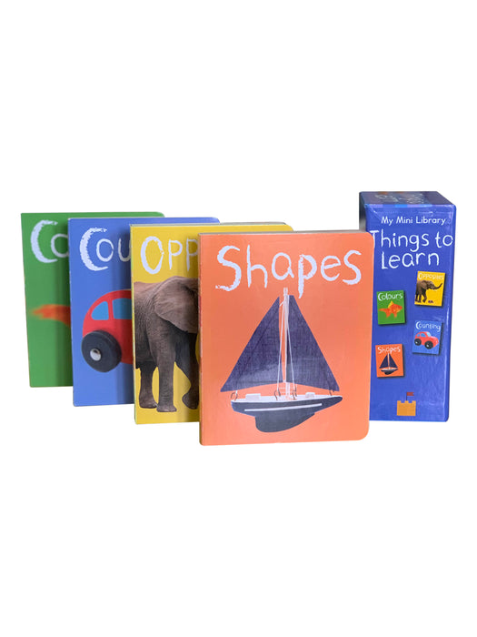My Mini Library: Things To Learn 4  Board Books Slipcase