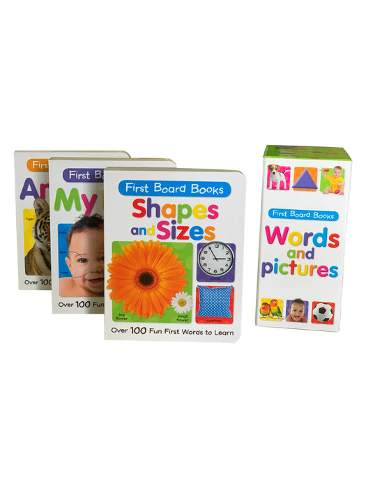 First Board Books Words and Pictures Slipcase