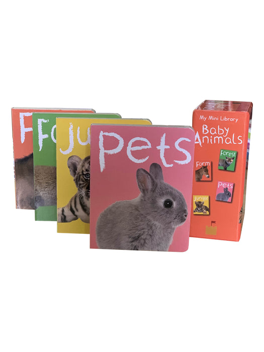 My Mini Library Baby Animals 4 Board Books Slipcase