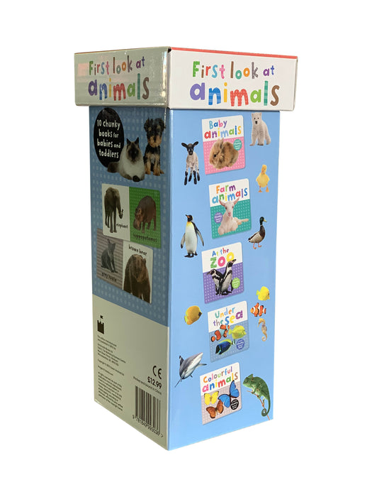 My First Look At Animals 10 Chunky Books Tower