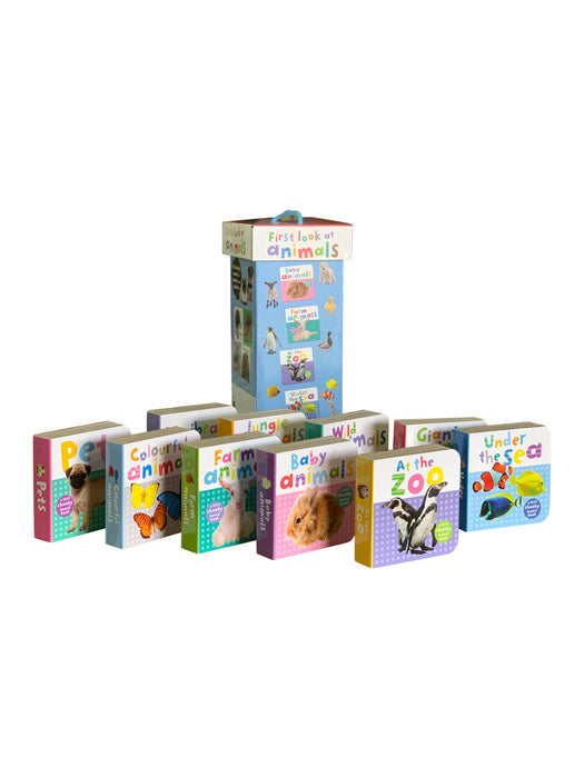 My First Look At Animals 10 Chunky Books Tower