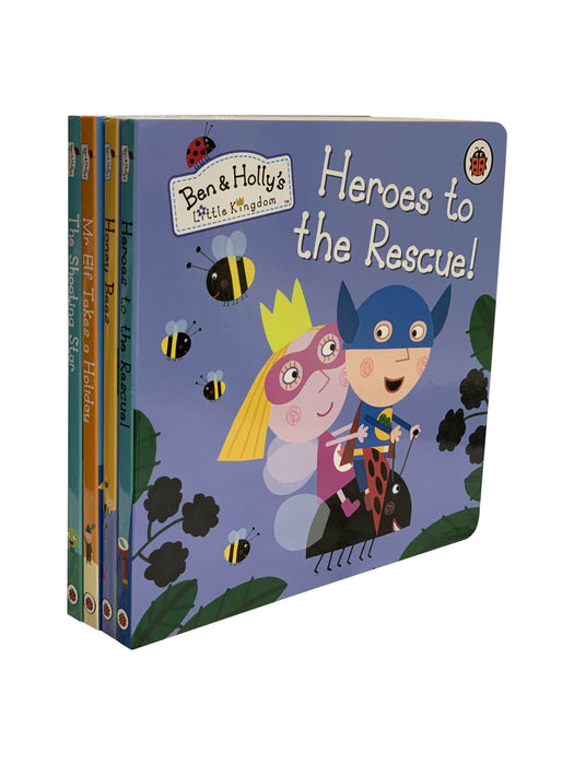 Ben & Holly's Little Kingdom 4 Board Books Collection Set