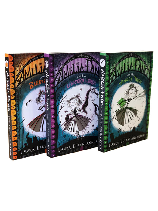 The Amelia Fang Series 3 Book Collection by Laura Ellen Anderson