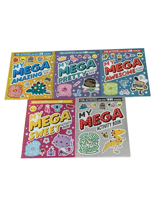 Fun & Learning My Mega Fun Activities & Stickers - 5 Book Collection Set
