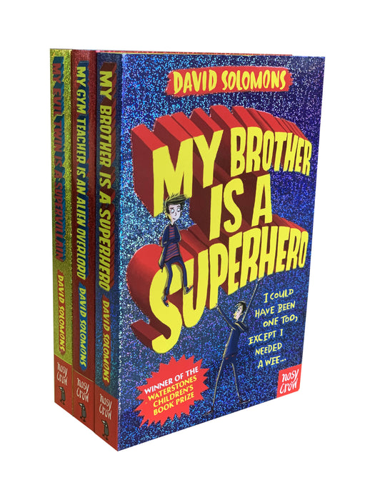 My Brother Is A Superhero Series 3 Book Collection Set By David Solomons