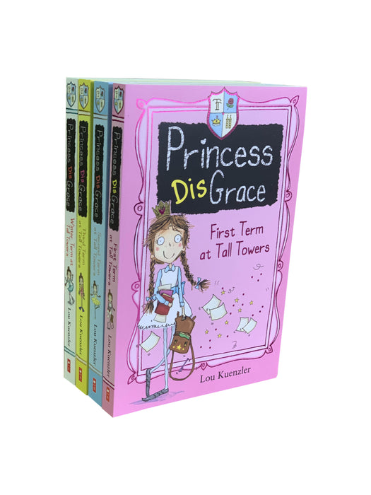 Princess Disgrace 4 Books Collection Set by Lou Kuenzler