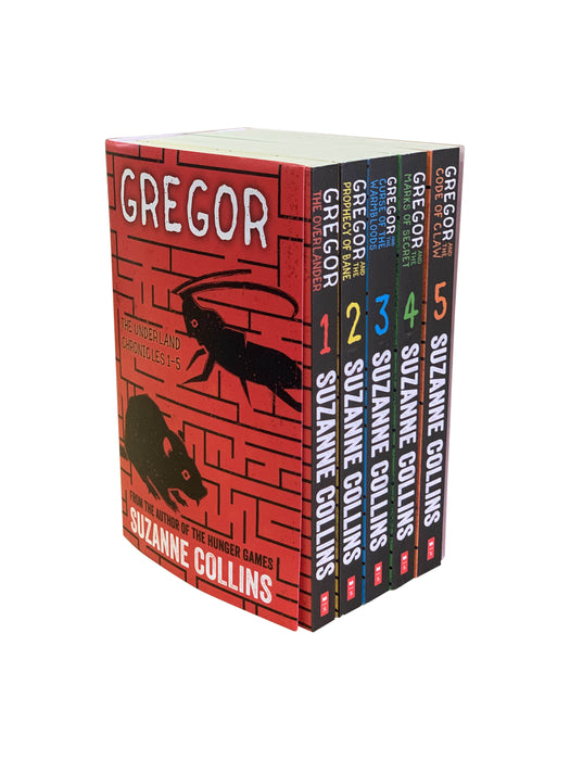 Gregor The Underland Chronicles5 Book Set By Suzanne Collins