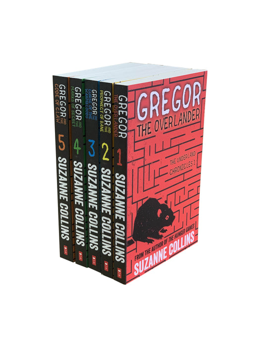 Gregor The Underland Chronicles5 Book Set By Suzanne Collins