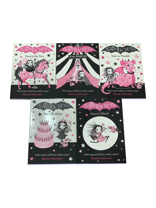 Isadora Moon 5 Book Collection By Harriet Muncaster