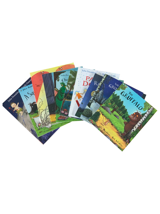 Julia Donaldson 10 Book Collection Set Featuring the Gruffalo