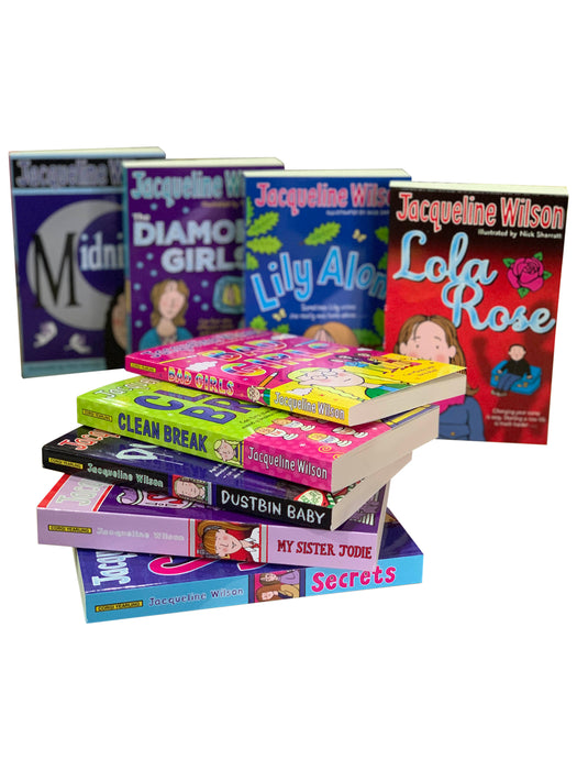 DAMAGED Jacqueline Wilson 9 Books Young Adult Collection Set DAMAGED