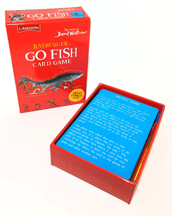 The World of David Walliams Ratburger's Go Fish Card Game