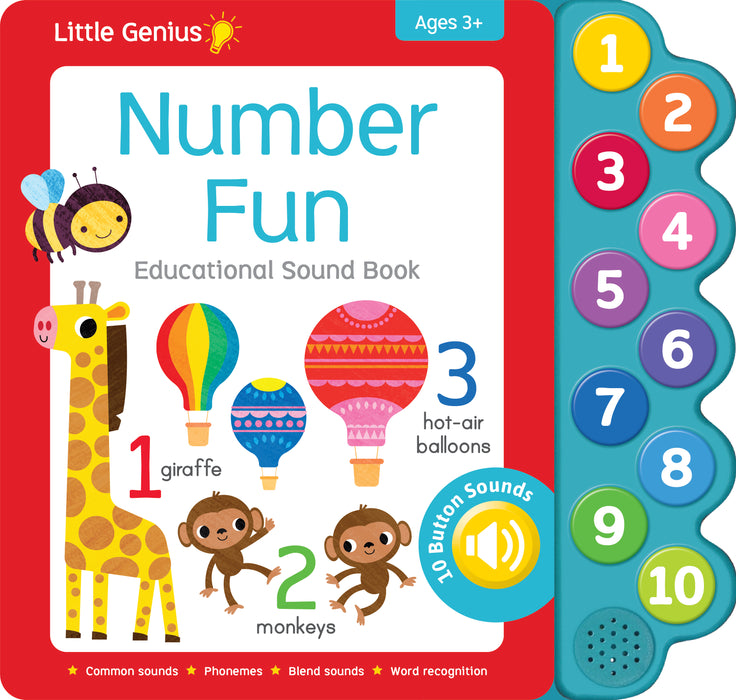 Little Genius Number Fun Sound Book