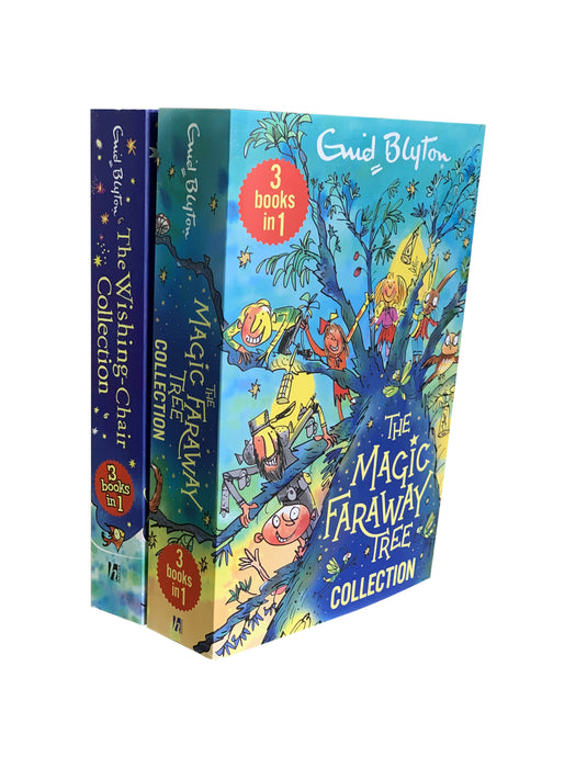 The Magic Faraway & Wishing Chair 2 Book 6 Story Collection By Enid Blyton